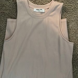 Fitted dress, light pink